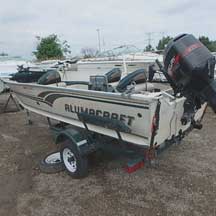 donated boat from